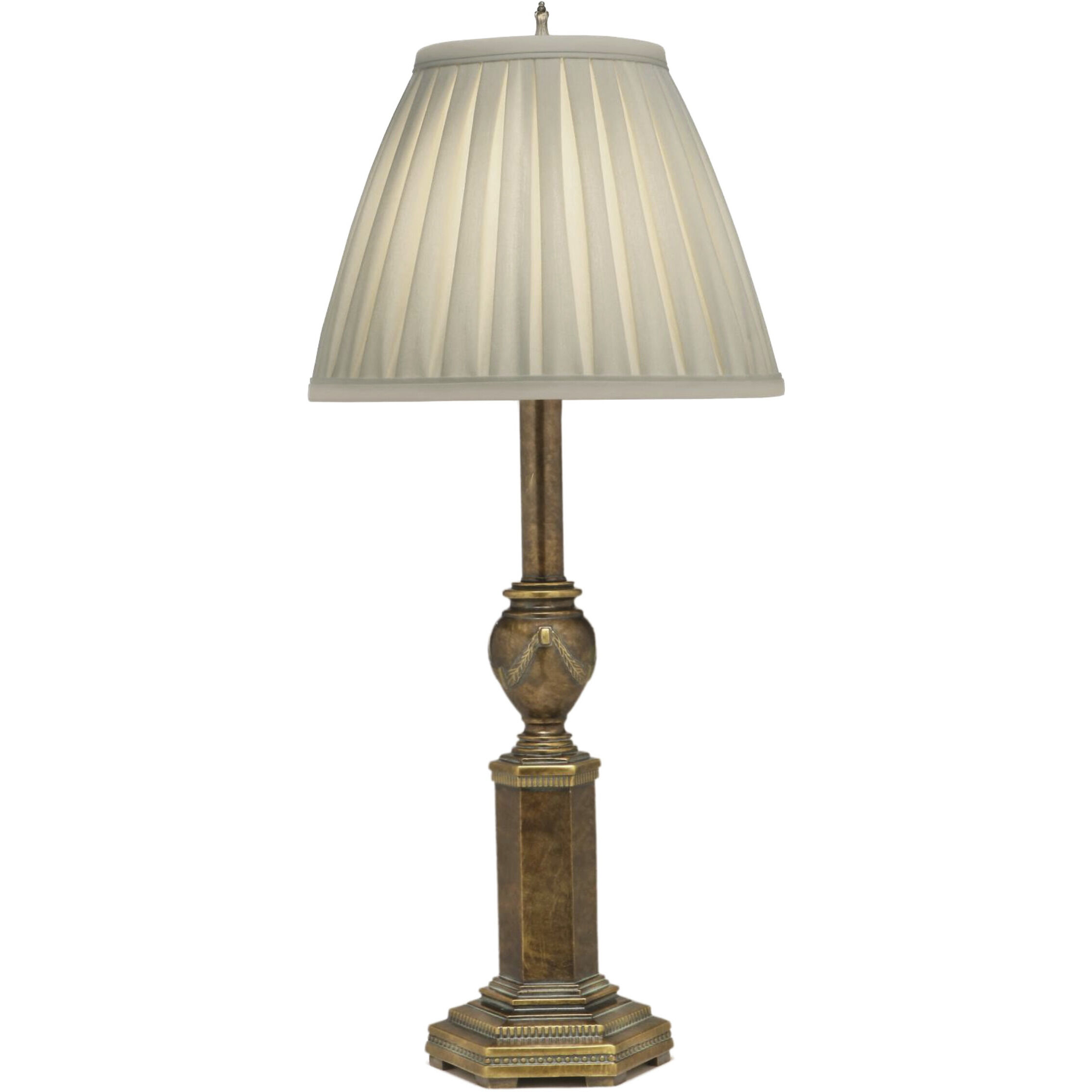 Ellie 32 inch 150 watt Tortoise Shell Buffet Lamp Portable Light